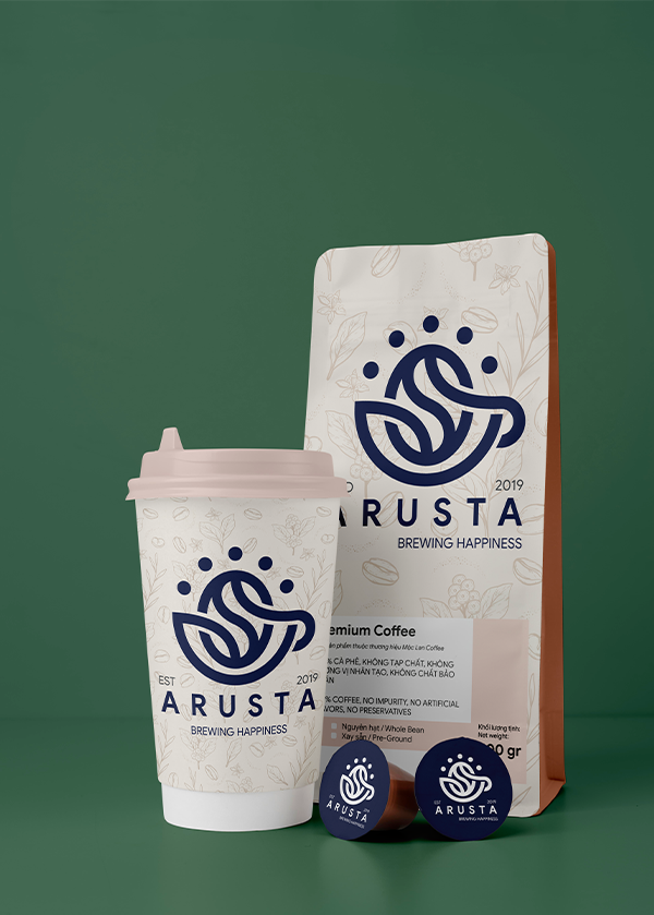 Cà phê Arusta Rang Vừa 500gr | Cà phê cân bằng hoàn hảo